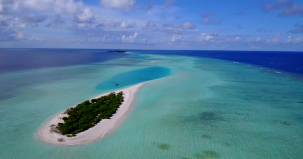观察海滨地区 多米尼加共和国 加勒比夏季热带风景 — 图库视频影像