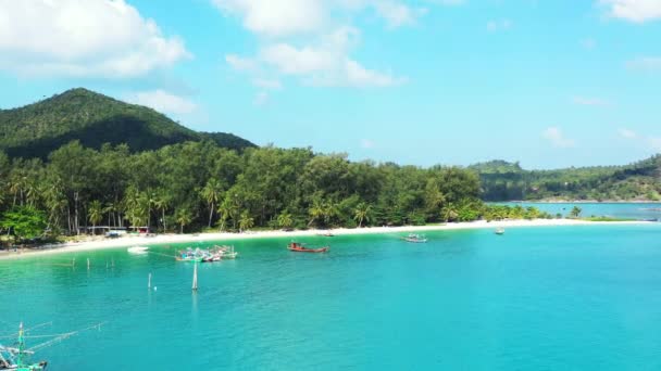 Côte Île Jour Nature Des Bahamas Caraïbes — Video