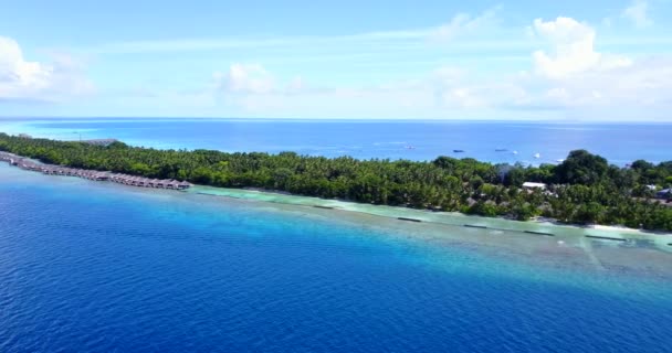 看磁海景 在加勒比的多米尼加共和国之行 — 图库视频影像