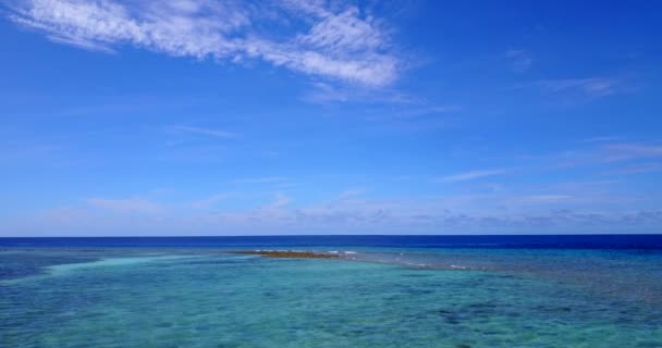 Calma Junto Mar Durante Día Naturaleza Tropical Tailandia Asia — Vídeo de stock