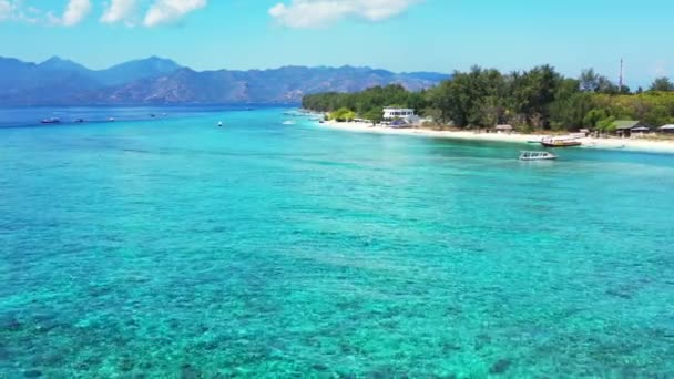 Paisaje Marino Tropical Tailandia Naturaleza Asiática — Vídeo de stock