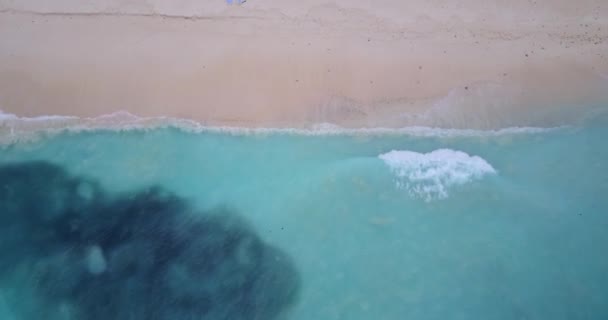 Sonniger Tag Meer Sommerliche Meereslandschaft Auf Bali Indonesien — Stockvideo
