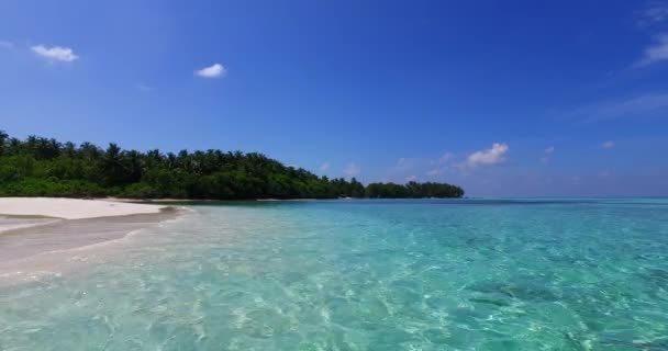 Tyrkysové Moře Tropickým Ostrovem Letní Ráj Bali — Stock video