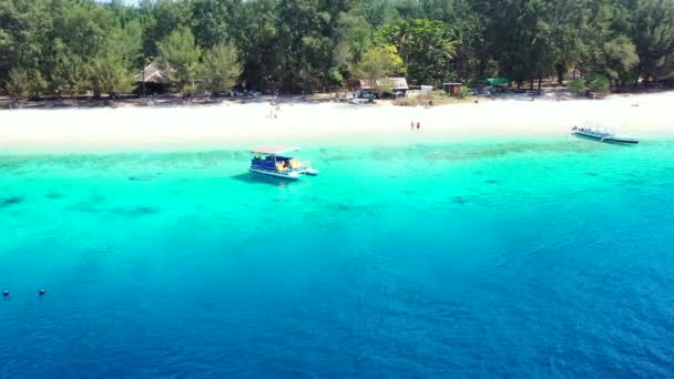 夏の間の海の風景 バリ島のエキゾチックな景色 インドネシア — ストック動画