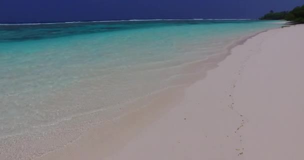 Agua Transparente Orilla Del Mar Paisajes Verano Bali Indonesia — Vídeos de Stock