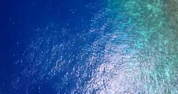 Surface Eau Bleue Ondulée Paradis Estival Jamaïque Caraïbes — Video