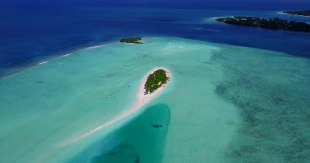印度尼西亚小岛的美景 暑假的概念 — 图库视频影像