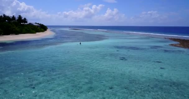 Med Lugnt Havsområde Resa Till Thailand — Stockvideo