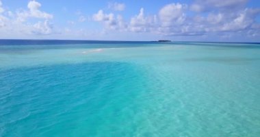 Deniz manzaralı. Antigua 'nın Doğa Manzarası.