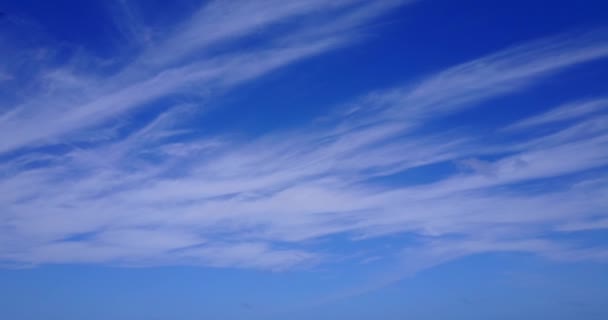 Blauwe Lucht Natuurlijke Achtergrond Vakantieseizoen Bali Indonesië — Stockvideo