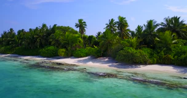 Tropisch Eiland Met Groene Palmen Zomer Reis Naar Koh Samui — Stockvideo