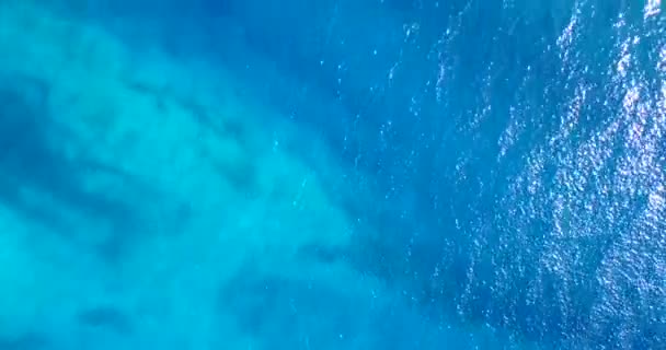 Turquoise Dan Permukaan Laut Biru Liburan Musim Panas Adegan Filipina — Stok Video