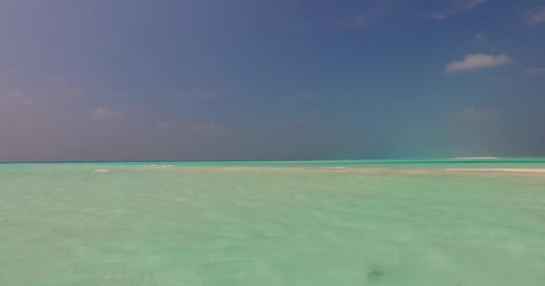 阳光明媚的白天 宁静的海景 印度尼西亚巴厘的异国情调度假 — 图库视频影像