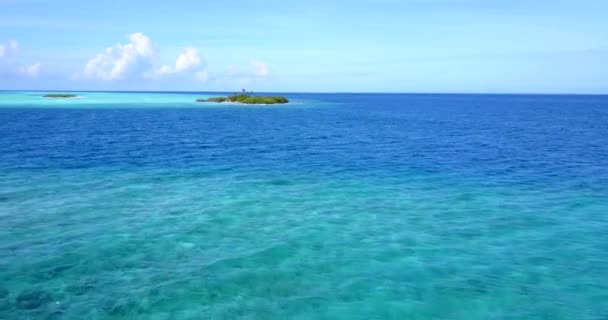 Spokojny Widok Morze Podróż Tajlandii — Wideo stockowe