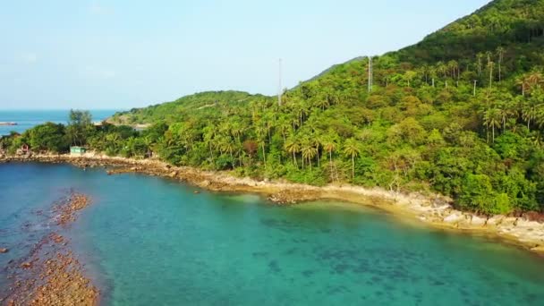 Ore Mare Dell Isola Tropicale Natura Idilliaca Bali Indonesia — Video Stock