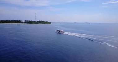 Parlak deniz manzarası. Bali 'de Tatil.