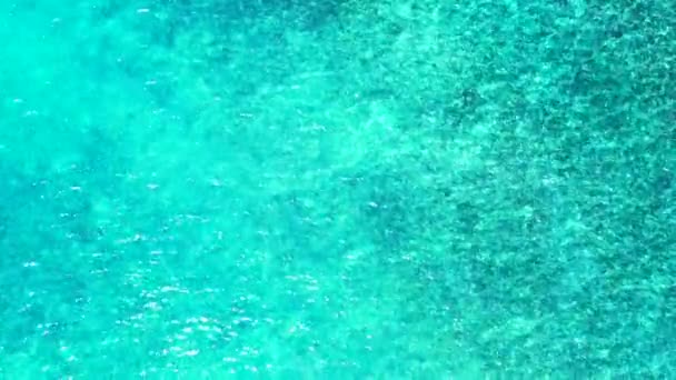 Fényes Türkiz Hullámzó Víz Seychelle Szigetek Táj Kelet Afrika — Stock videók