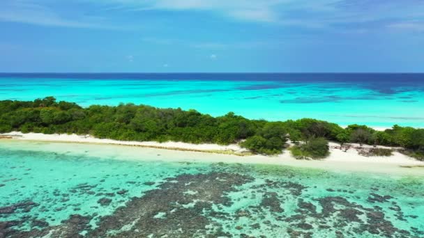 Ilha Verde Vista Cima Viagem Tailândia — Vídeo de Stock