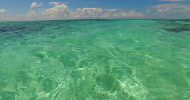 Paisagem Mar Turquesa Transparente Férias Verão Tailândia Ásia — Vídeo de Stock