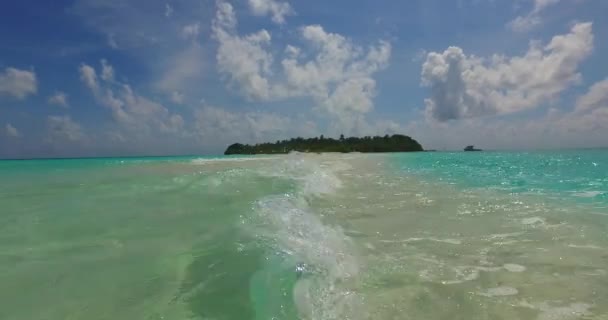 Agua Mar Transparente Costa Naturaleza Tropical Tailandia Asia — Vídeos de Stock