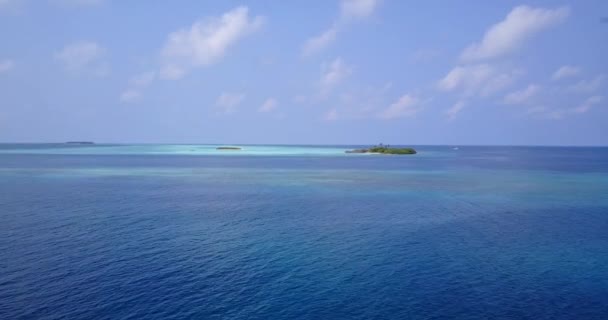 Fondo Natural Vibrante Mar Azul Relajación Verano Bali Indonesia — Vídeo de stock