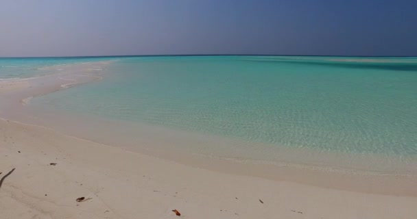 Mare Turchese Sereno Mattino Paradiso Tropicale Bali Indonesia — Video Stock