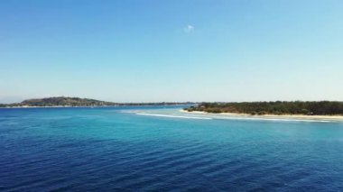 Deniz kıyısında tatil zamanı. Bali 'nin Idyllic doğası.