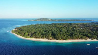 Gündüz vakti deniz manzarası. Hawaii, ABD 'nin egzotik manzarası.