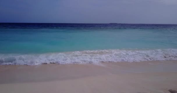 Água Transparente Cristal Oceano Tropical Incrível Vista Mar Verão Lazer — Vídeo de Stock