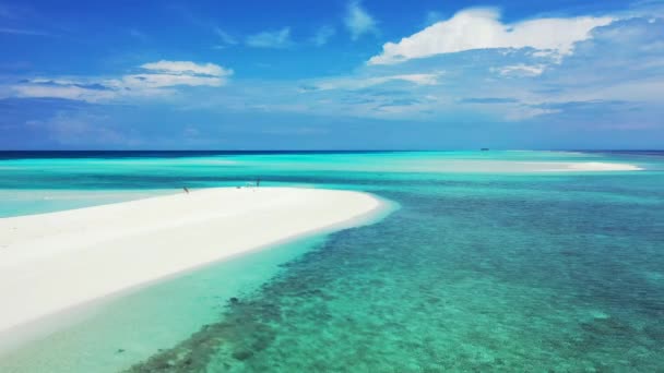 Costa Ilha Serena Tailândia Viagem Verão — Vídeo de Stock
