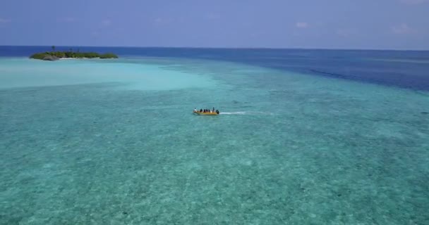 Touristenboote Bewegen Sich Meer Sommerurlaub Thailand Asien — Stockvideo