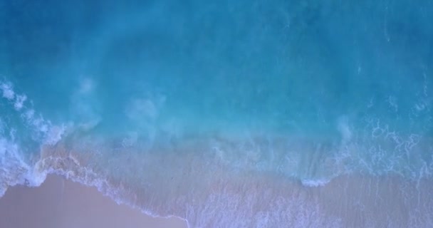 Кристально Чистая Морская Вода Летнее Настроение Бали Индонезия — стоковое видео