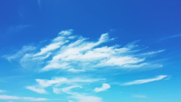 Patrzę Błękitne Niebo Chmurami Wakacje Samui Tajlandia — Wideo stockowe