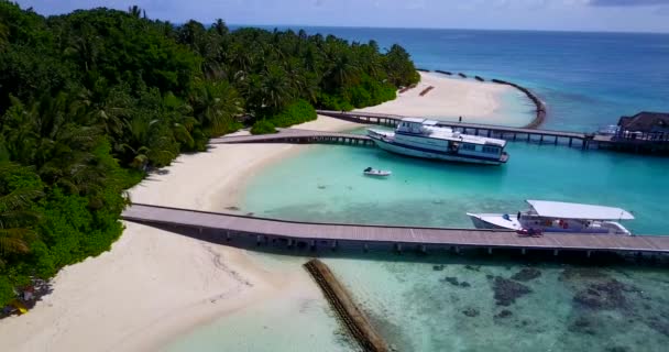 Tropischer Inselblick Natur Von Bali Indonesien — Stockvideo