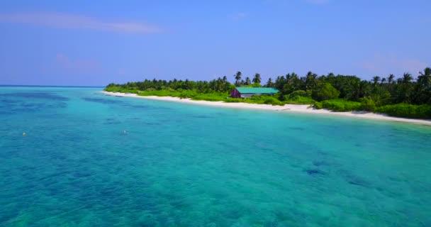 Insel Mit Türkisfarbenem Meer Reise Nach Thailand — Stockvideo