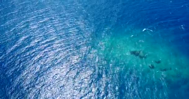 海面视图 巴厘的热带性质 — 图库视频影像
