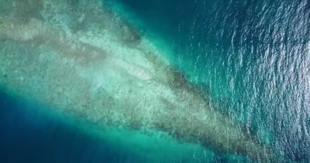 Calme Ondulé Scène Mer Voyage Bali Indonésie — Video