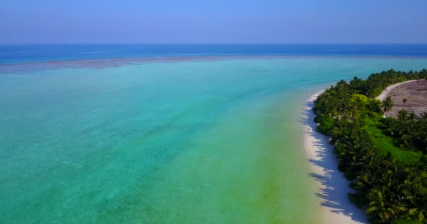 Exotische Natur Von Bora Bora Französisch Polynesien — Stockvideo