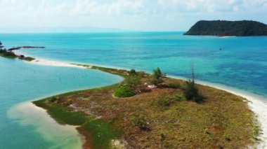  İnsansız hava aracı gözlemleme denizcisi. Malezya, Asya 'da yaz tatili.