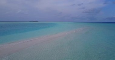 Shallow sea water at the coast. Journey to Gili Trawangan, Thailand.
