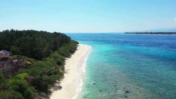 Scène Paysage Marin Par Temps Ensoleillé Vue Dessus Voyage Thaïlande — Video