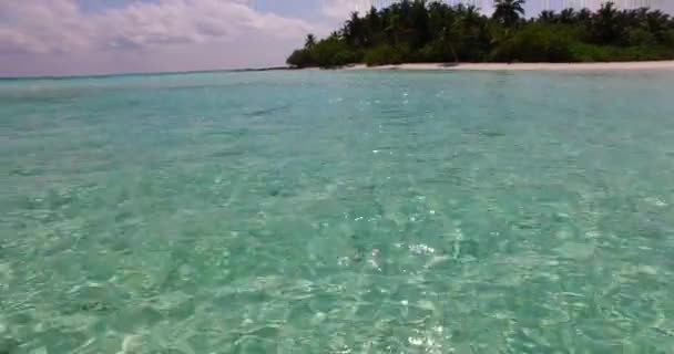 Rano Zgrupowana Woda Wyspą Podróż Hawajów Usa — Wideo stockowe