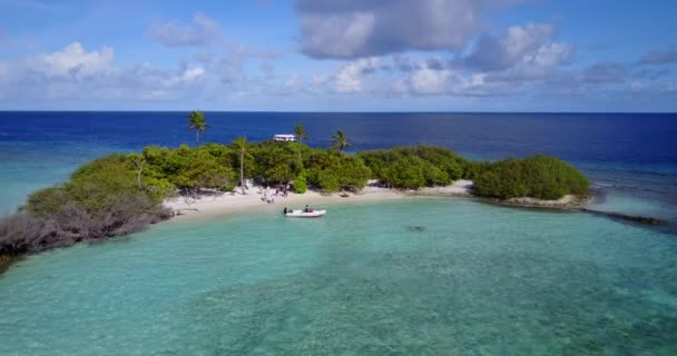 Dagtid Vid Havet Sommarlandskap Bali Indonesien — Stockvideo