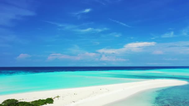 Islad Rand Mit Leuchtend Türkisfarbenem Wasser Pauschalreisen Sommer Nach Bali — Stockvideo