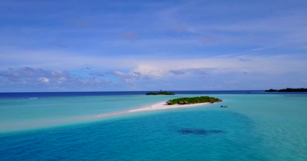 Bright Seascape Tender Sunshine Journey Gili Trawangan Thailand — Αρχείο Βίντεο