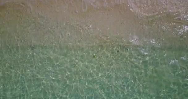 Patrzę Delikatną Wodę Morską Sezon Wakacyjny Bali Indonezja — Wideo stockowe