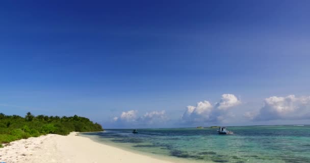 Mittags Strand Tropisches Paradies Bali Indonesien — Stockvideo