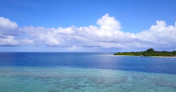 Niewinny Krajobraz Morski Tropikalna Scena Bali Indonezja — Wideo stockowe