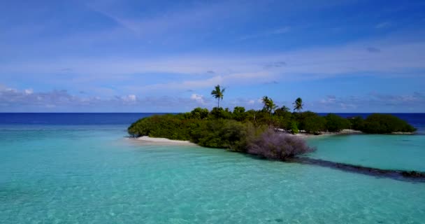 Vista Aérea Isla Exótica Verano Viaje Jamaica Caribe — Vídeos de Stock