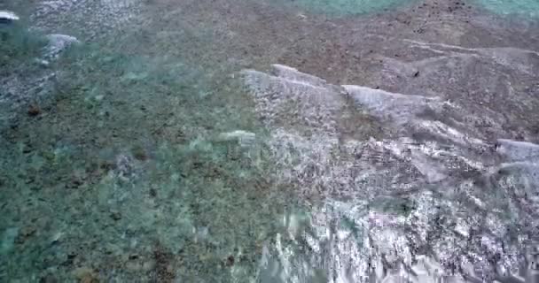 Paradise Island Philippines Widok Drona Letnia Scena Plaży — Wideo stockowe